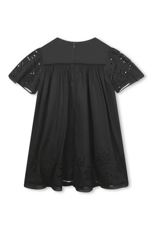 black cotton dress CHLOE' KIDS | C2019609B